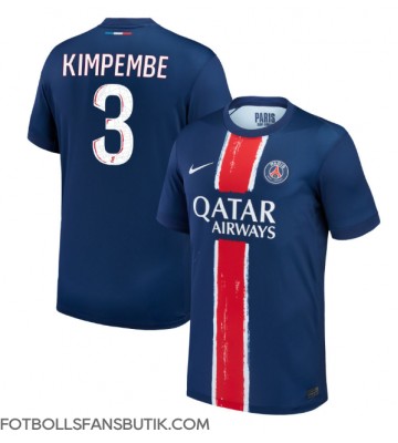 Paris Saint-Germain Presnel Kimpembe #3 Replika Hemmatröja 2024-25 Kortärmad